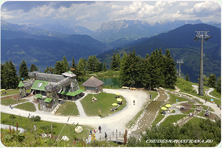 Детская площадка на горе духов, Австрия
