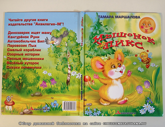 Обзор книги: Мышонок Пикс, обложка