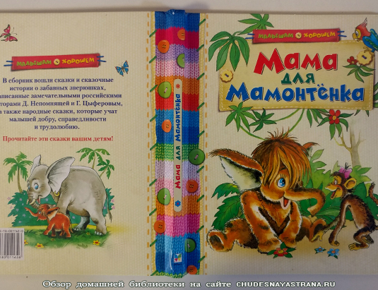 Обзор книги: Мама для мамонтенка - обложка