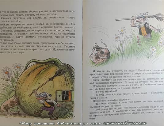 Обзор книги: Гном Гномыч и Изюмка с иллюстрациями Сутеева