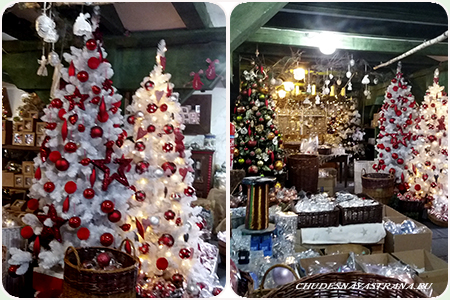 Новый год кругдый год - украшеные елочки в консульстве Санта Клауса